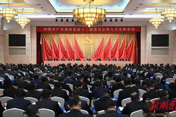 省委十二届九次全会在长沙召开 沈晓明讲话