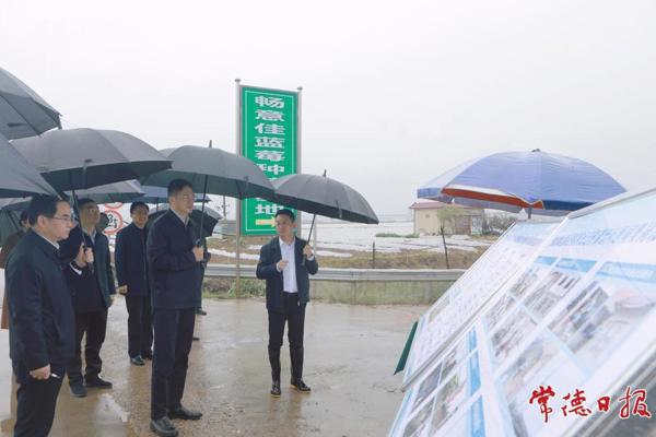 罗毅君在汉寿县调研春耕备耕、银发经济等工作